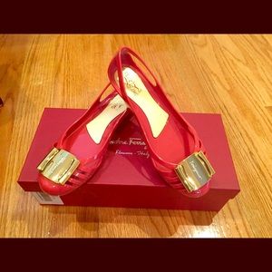 Salvatore Ferragamo Bermuda Jelly flat